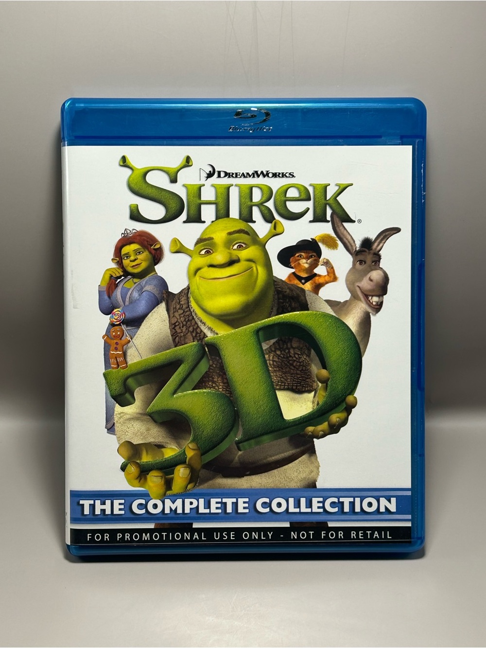DreamWorks Shrek 3D Complete Collection Blu-ray - Blue Case